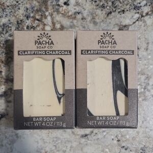 Clarifying Charcoal Bar Soap - Black and Cream
